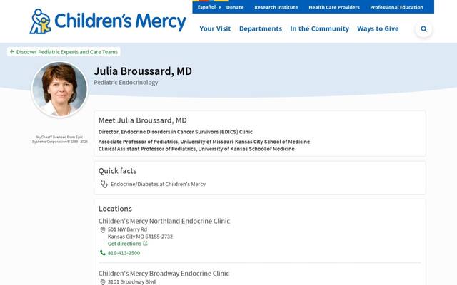 Julia R. Broussard MD, FAAP