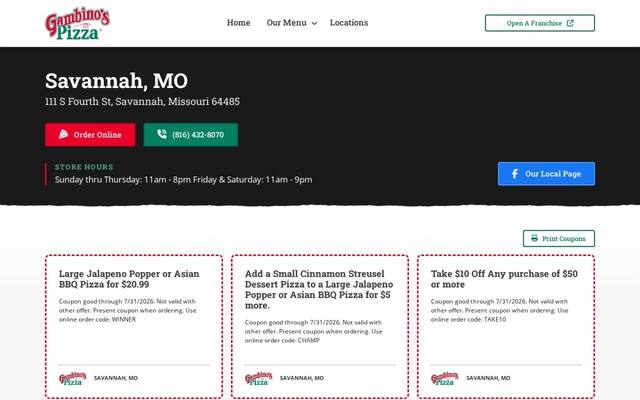 Gambino's Pizza
