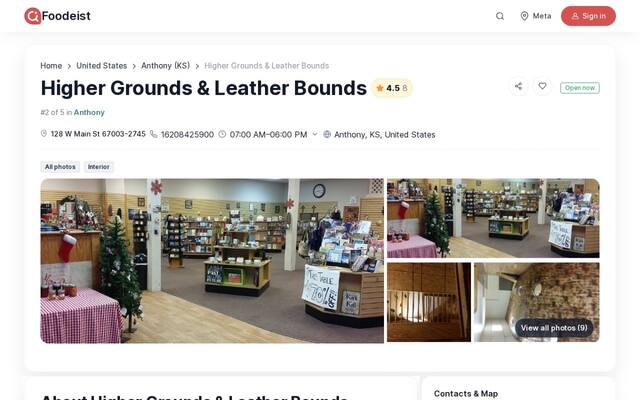 Higher Grounds & Leather Bounds