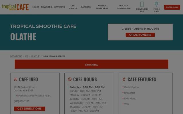 Tropical Smoothie Cafe
