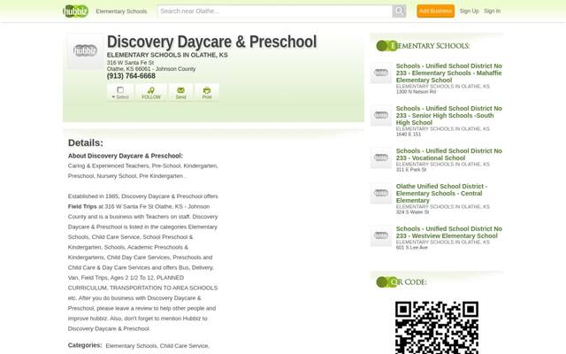 Discovery Daycare & Preschool