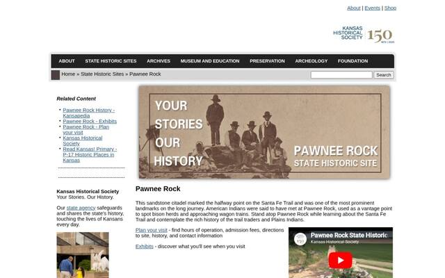 Pawnee Rock State Historic Site
