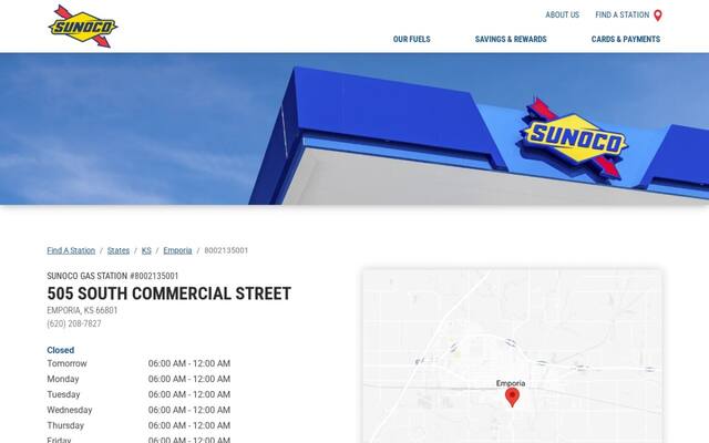 Sunoco Gas Station