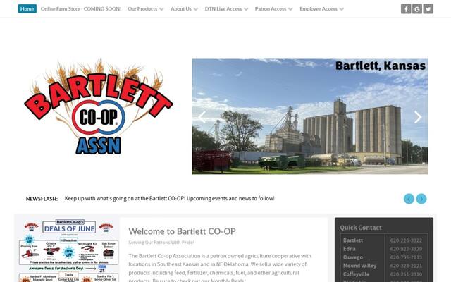 Bartlett Co-Op Association Oswego Location: Service Station