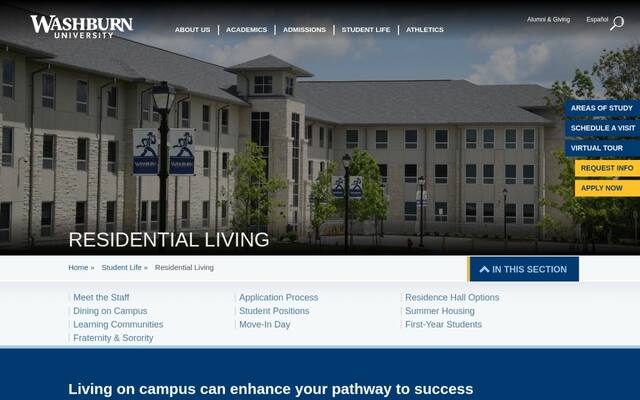 Washburn University Residential Living