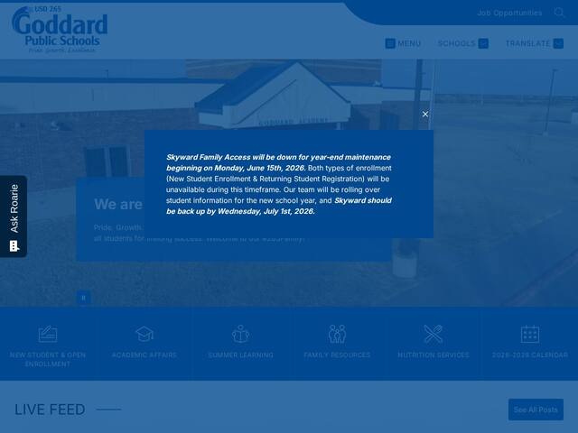 Goddard High School Library
