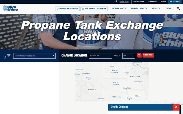 Blue Rhino Propane Exchange