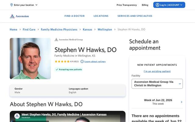 Stephen Hawks, DO