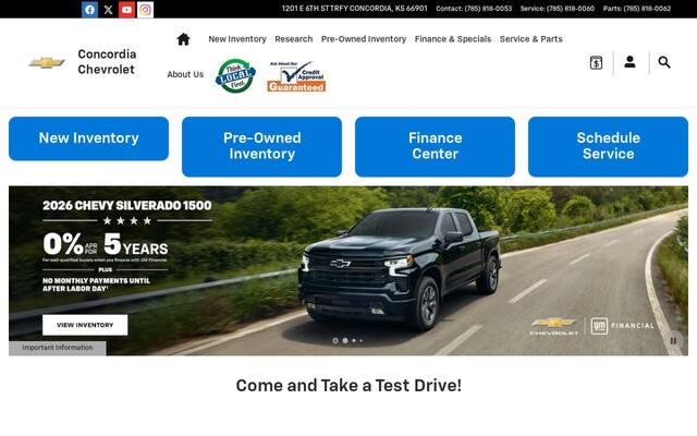 Concordia Chevrolet, Llc