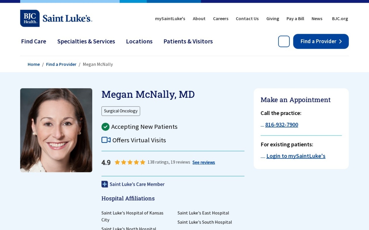 Megan E McNally, MD