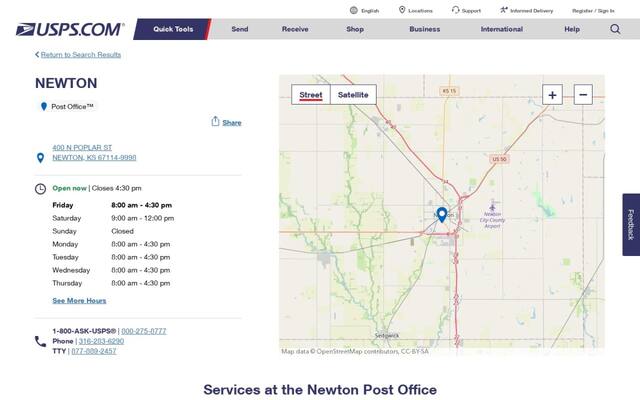Newton Post Office