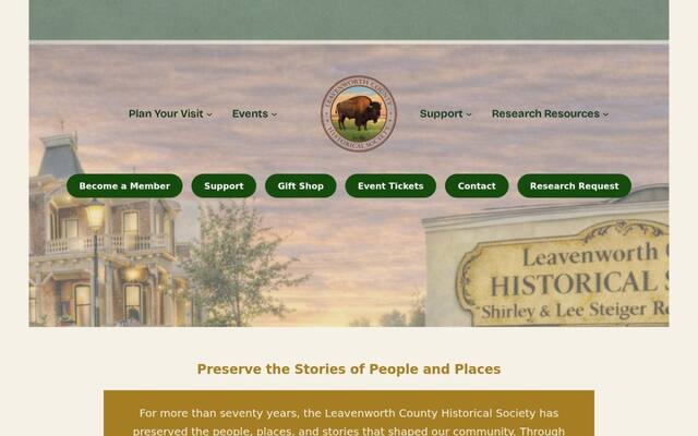 Leavenworth County Historical Society Carroll House Museum