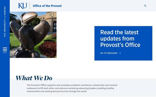 University of Kansas Provost Office