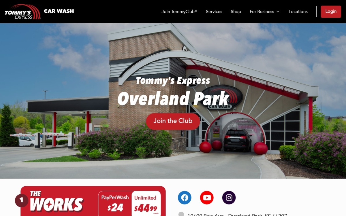 Tommy's Express Car Wash