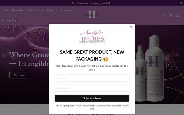 Intangible Inches