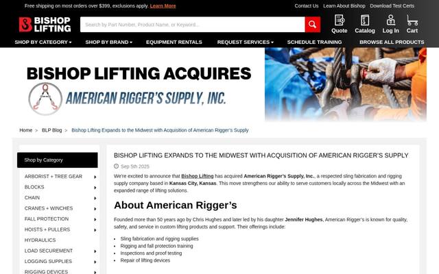 American Rigger's Supply Inc.