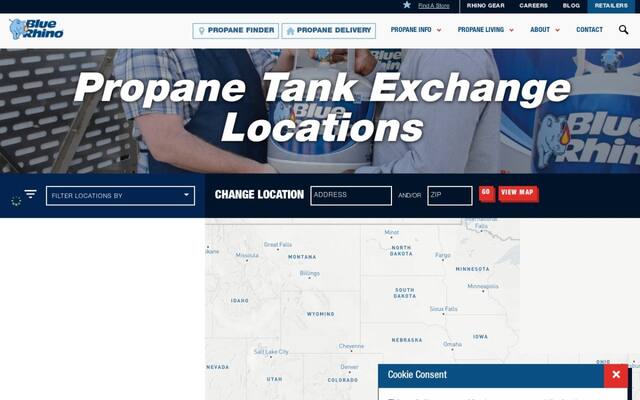 Blue Rhino Propane Exchange