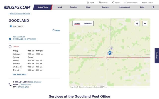 Goodland Post Office