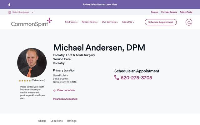 Michael Andersen, DPM