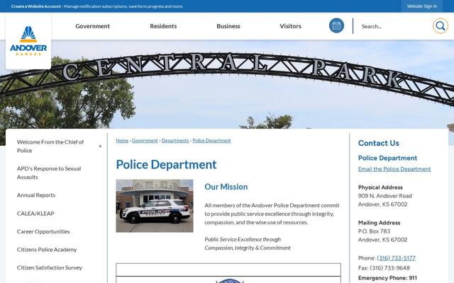 Andover Police Department