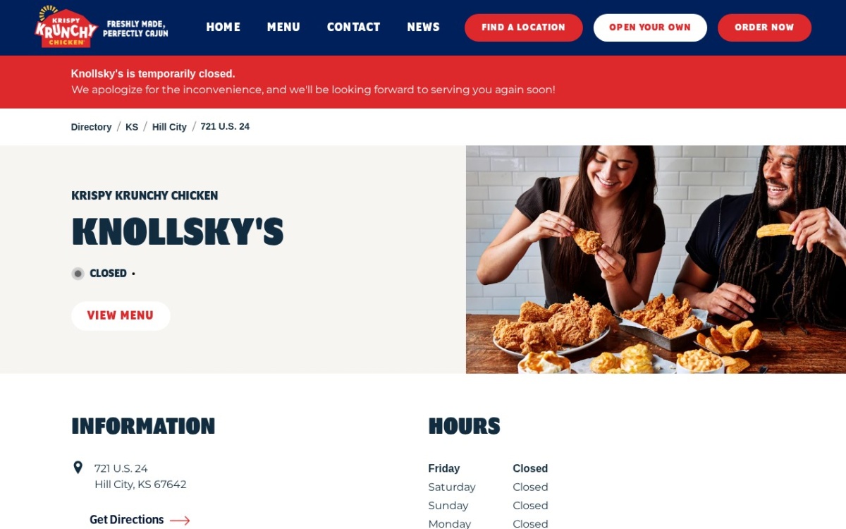 Krispy Krunchy Chicken