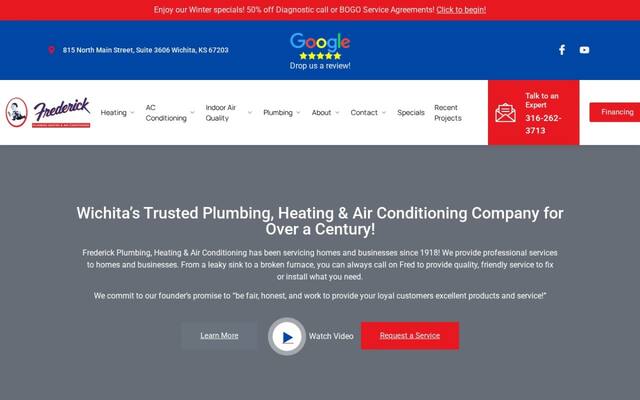 Frederick Plumbing, Heating and Air Conditioning