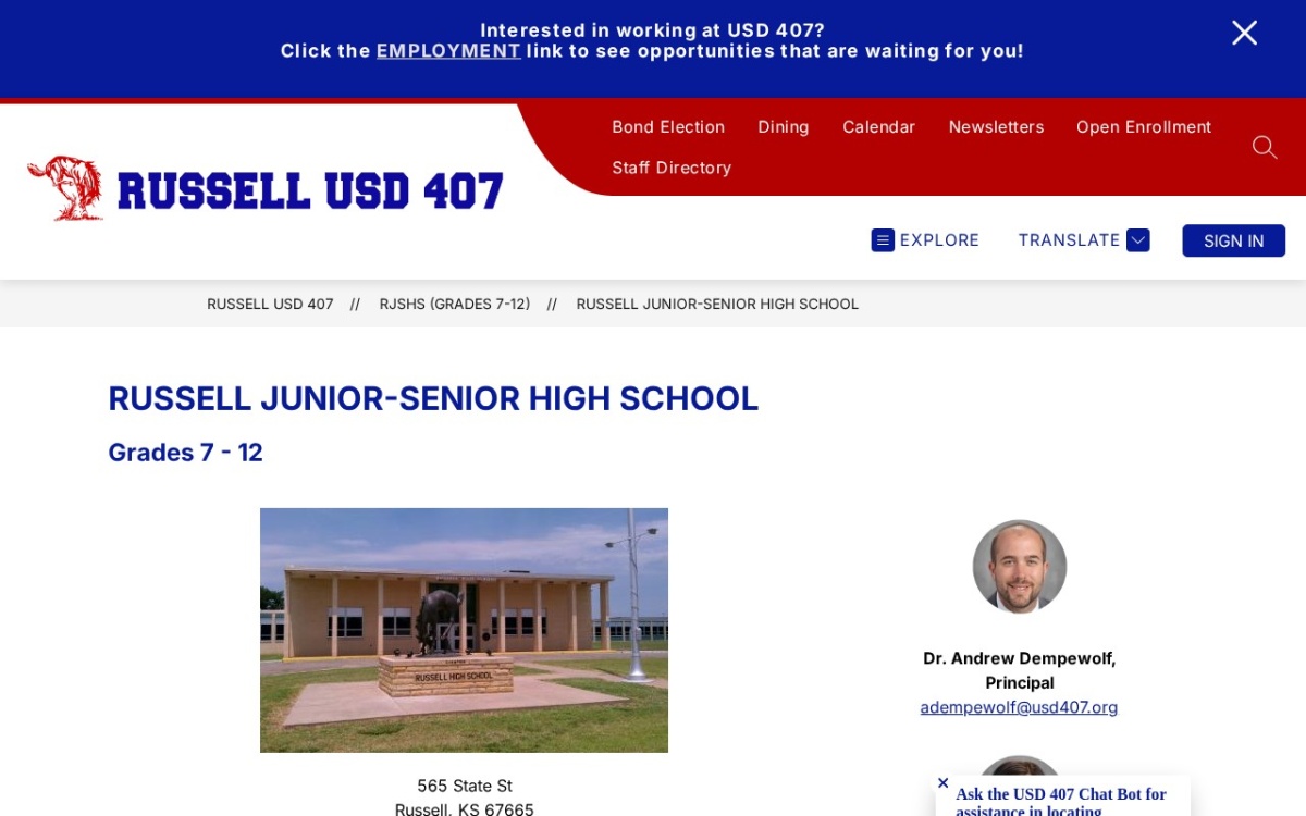 Russell High School