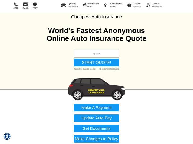 Cheapest Auto Insurance