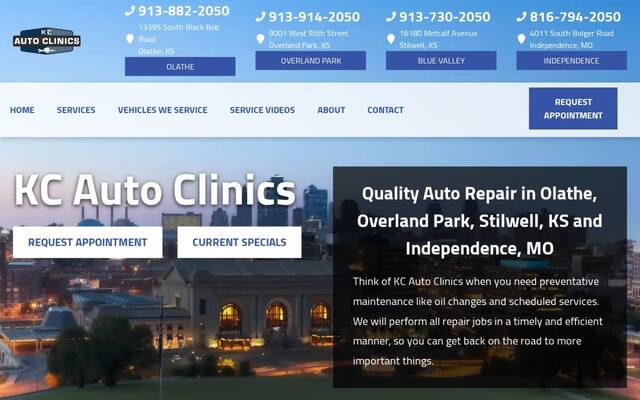Overland Park Auto Clinic - KC Auto Clinics Overland Park