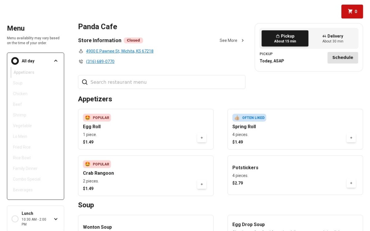 Panda Cafe