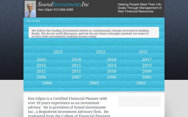 Sound Investments