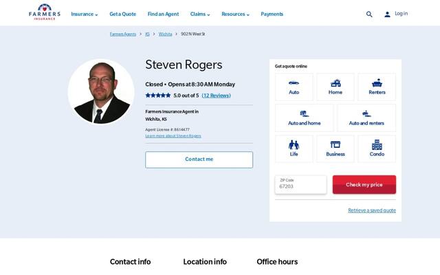 Farmers Insurance - Steven Rogers