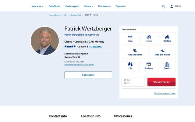 Farmers Insurance - Patrick Wertzberger