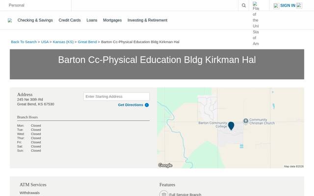 Barton Cc-Physical Education Bldg Kirkman Hal