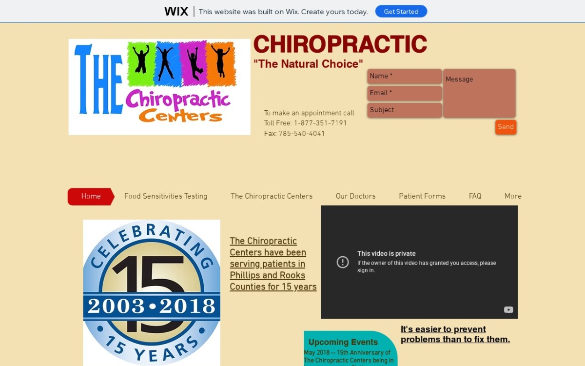 The Chiropractic Center- Phillipsburg