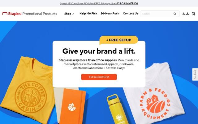 Staples Promotional Products