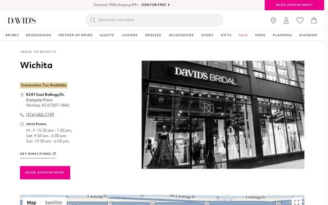 David's Bridal Wichita KS