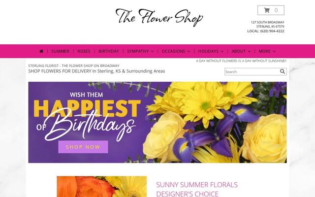 The Flower Shop on Broadway