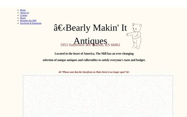 Bearly Makin' It Antiques