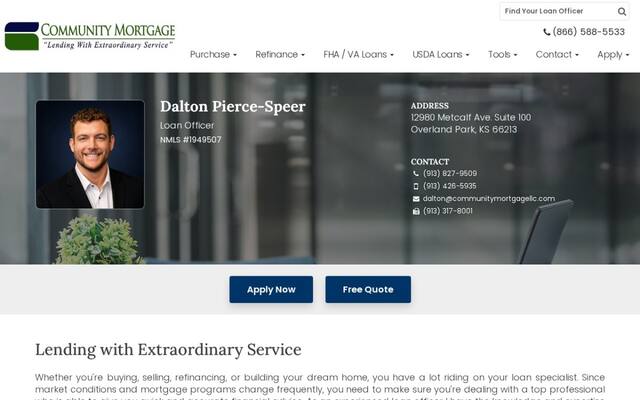 Dalton Pierce-Speer - Community Mortgage