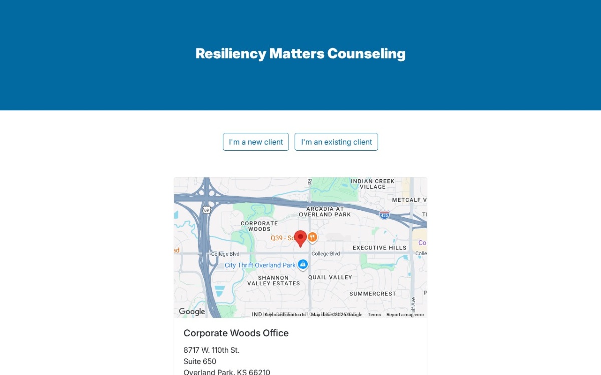 Resiliency Matters Counseling
