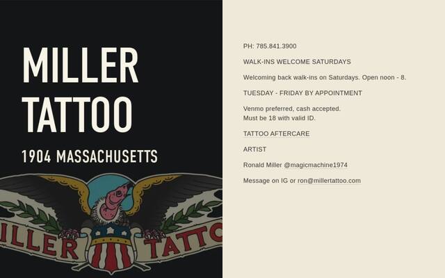 Miller Tattoo