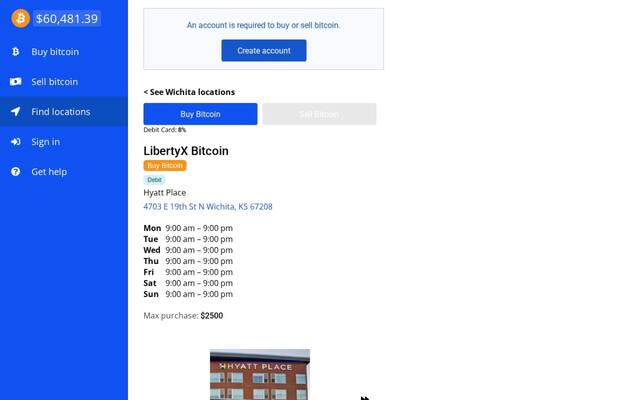 LibertyX Bitcoin ATM