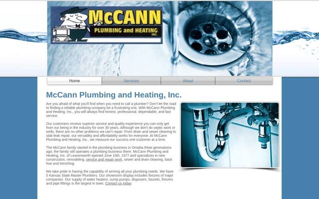 Mccann Plumbing & Heating, Inc.