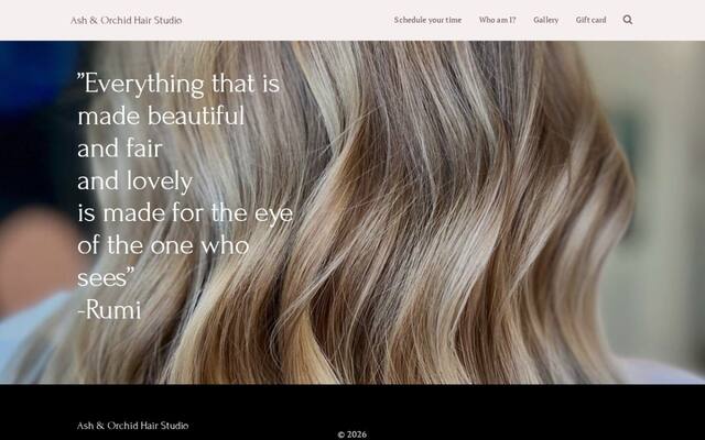 Ash and Orchid Hair Studio