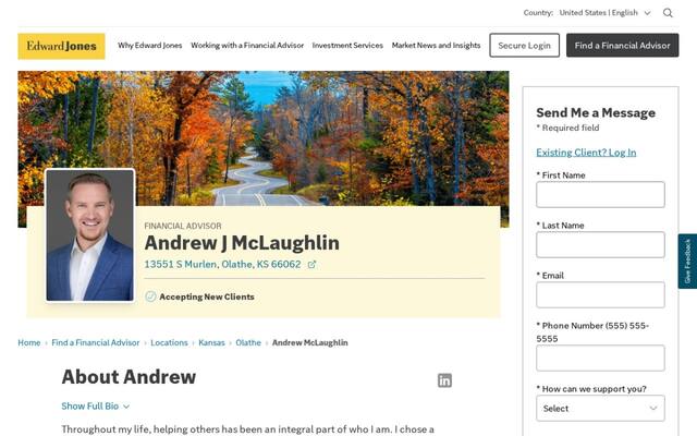 Andrew J McLaughlin