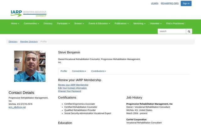 Progressive Rehabilitation Management