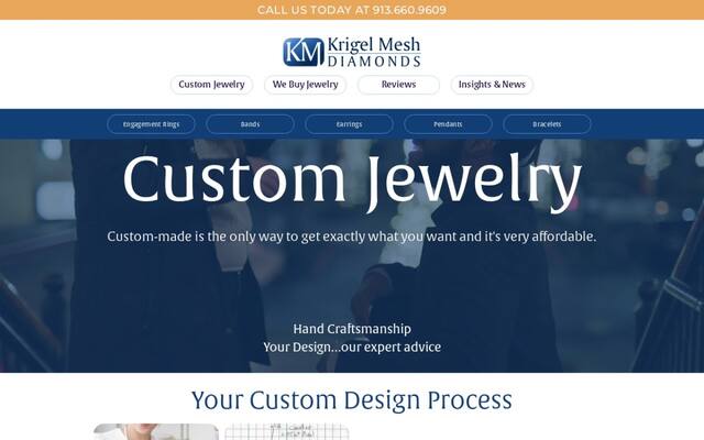 Krigel Mesh Diamonds