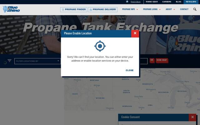Blue Rhino Propane Exchange