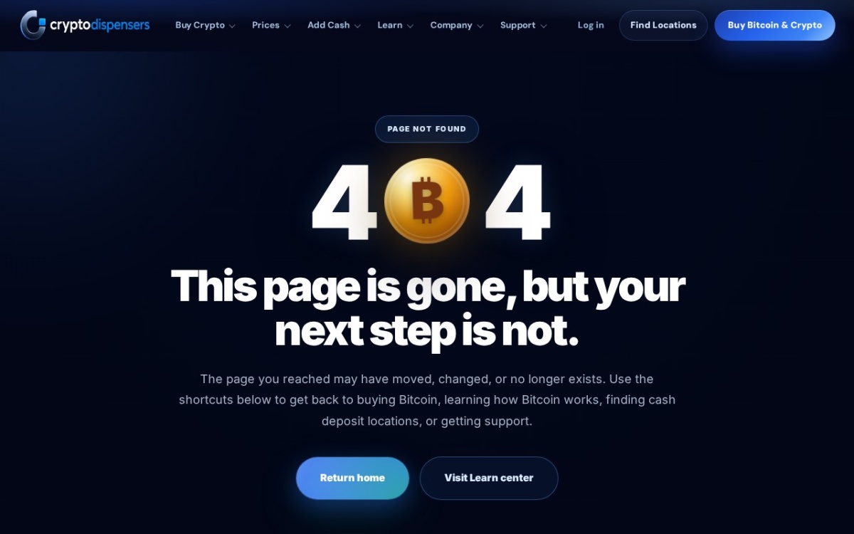 Bitcoin ATM by Crypto Dispensers